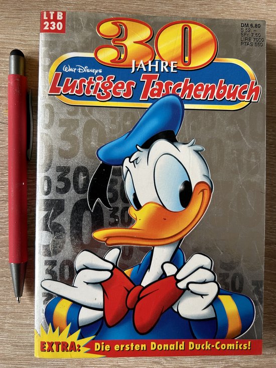 Donald Duck duitse pocket Lustiges Taschenbuch nr 230