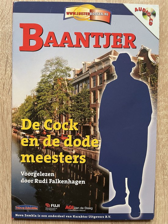 Baantjer  de Cock en de dode meesters luisterboek met 4 cd's