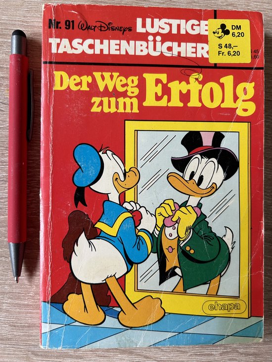 Donald Duck duitse pocket Lustiges Taschenbuch deel 091