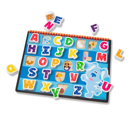 Blues Clues & You Wooden Chunky Alphabet Puzzle - 26 Pieces