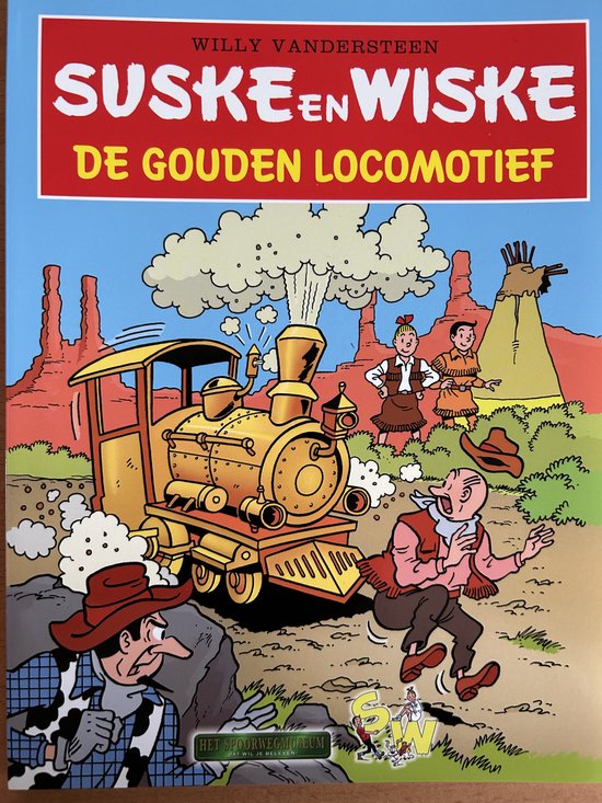 Suske en Wiske speciale uitgave de Gouden Locomotief