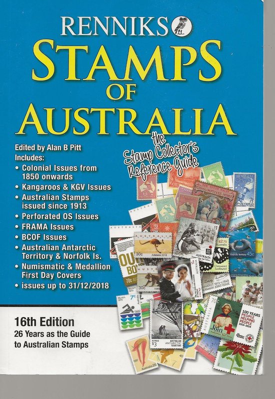 POSTZEGEL CATALOGUS AUSTRALIE 2019