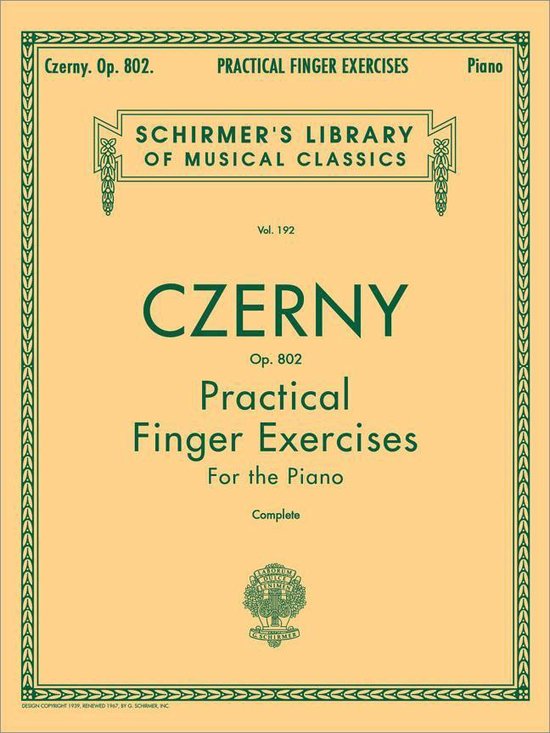 Practical Finger Exercises, Op. 802 (Complete)