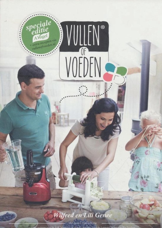 Wilfred en Lili Genee voedingsboek vullen en voeden