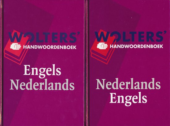 Set Wolters Handwoordenboek Nederlands / Engels - Engels / Nederlands