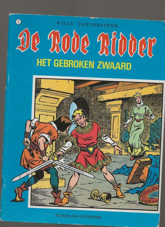 DE RODE RIDDER No 1 HET GEBROKEN ZWAARD