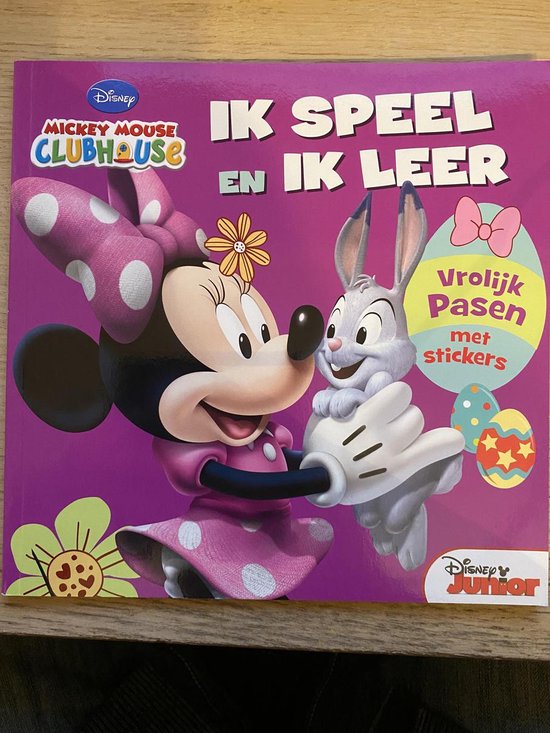 Mickey Mouse clubhouse ik speel en ik leer vrolijk Pasen