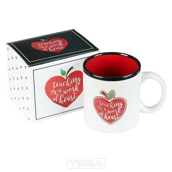 Teacher Heart Mug Box Teacher Heart Mug Box