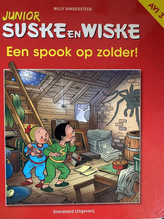 Junior Suske en Wiske  AVI-3 Een spook op zolder