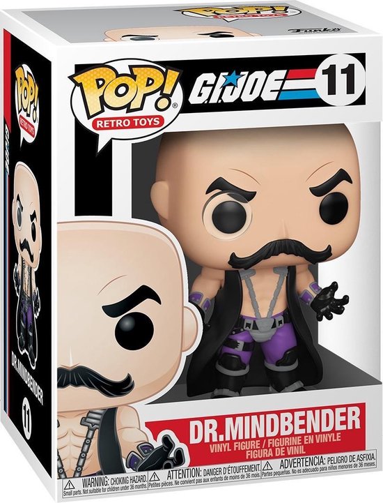 POP figure GI Joe Dr. Mindbender