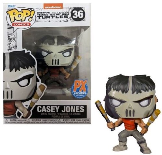 Pop Teenage Mutant Ninja Turtles Casey Jones Vinyl Figure