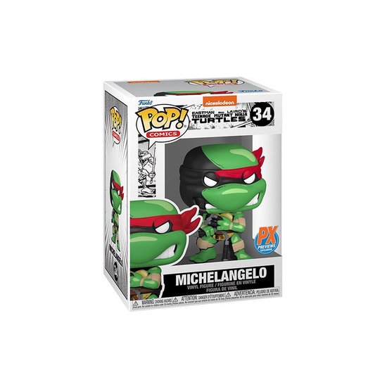 Pop Teenage Mutant Ninja Turtles Michelangelo Vinyl Figure