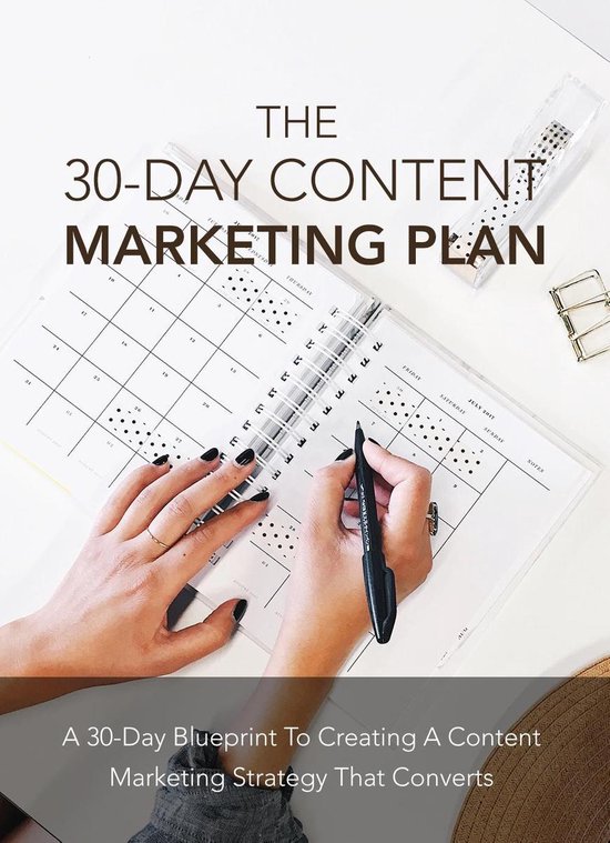 30 Days Content Marketing Plan