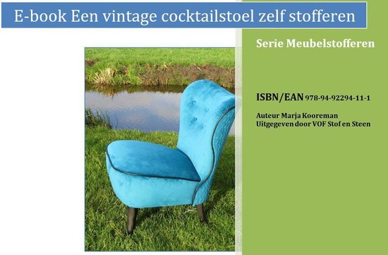 Meubelstofferen 11 - E-book Een vintage cocktail stoel zelf stofferen