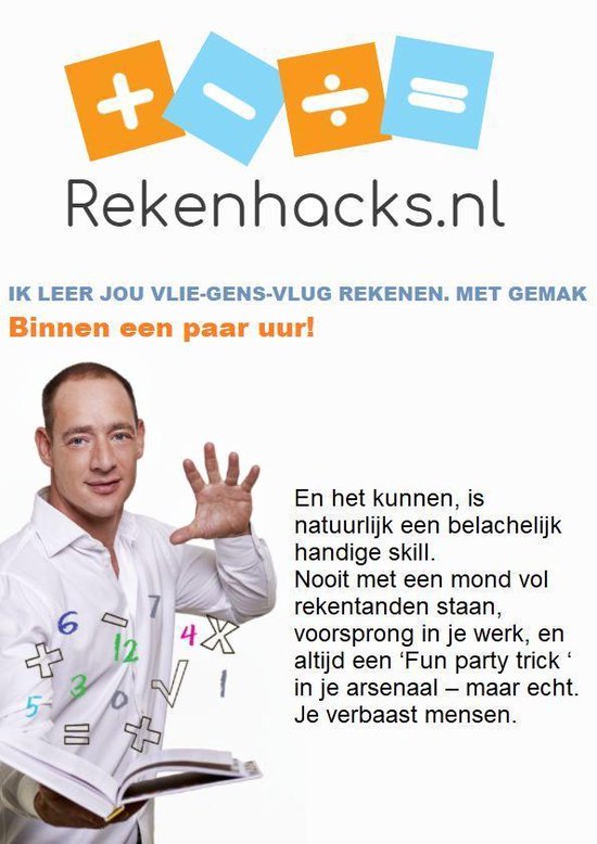 Rekenhacks. Snel leren rekenen