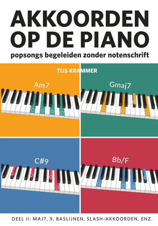 Akkoorden op de piano 2 - Akkoorden op de piano, deel II