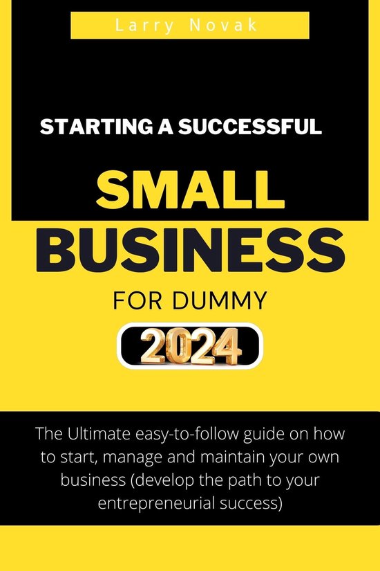 Starting a successful small business for dummy 2024