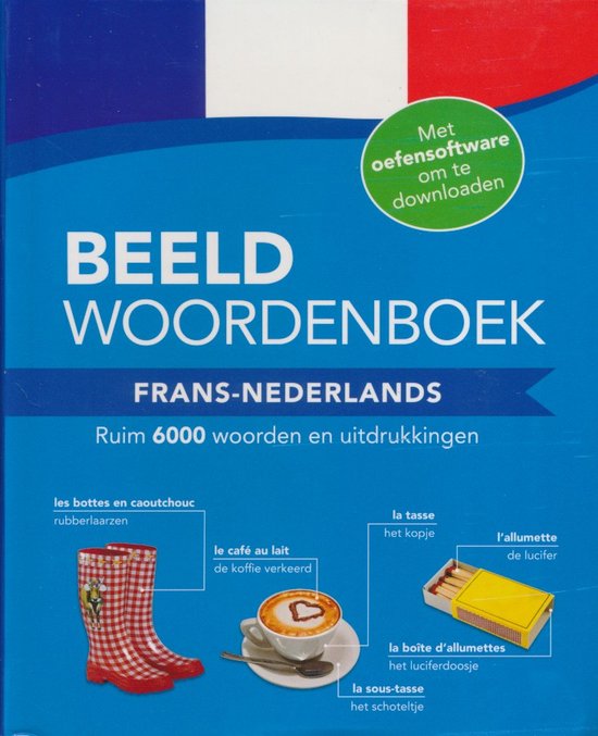 Beeldwoordenboek Frans-Nederlands - met oefensoftware om te downloaden