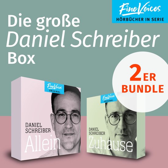 Die große Daniel Schreiber Box - Allein + Zuhause (ungekürzt)