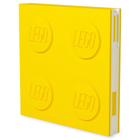 LEGO Stationery - Notebook Deluxe with Pen - Yellow (524418)