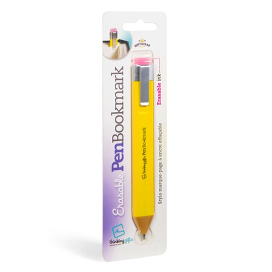 Pen Bookmark Gelb - Stift und Lesezeichen in einem