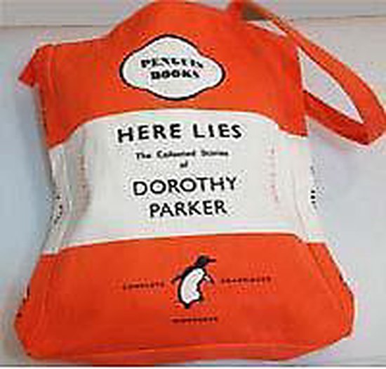 HERE LIES - DOROTHY PARKER BOOK BAG