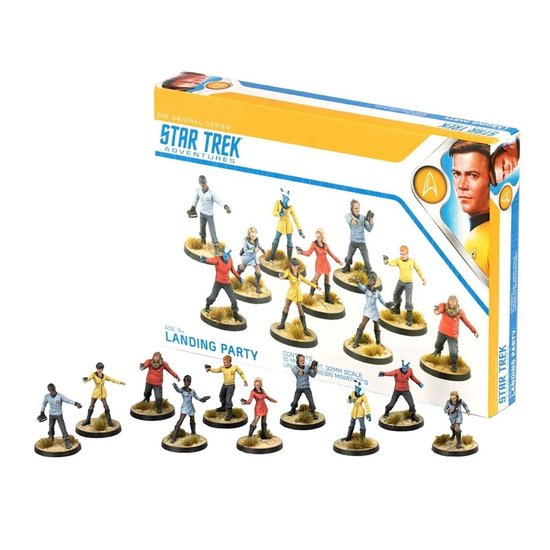 Star Trek Adventures Original Series Landing Party 32mm Minis Box Set