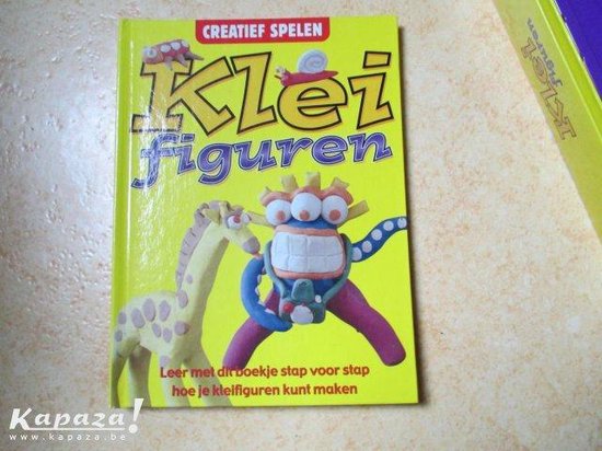 Kleifiguren-Kreatief spelen-Leer met dit boekje stap voor stap hoe je kleifiguren kunt maken