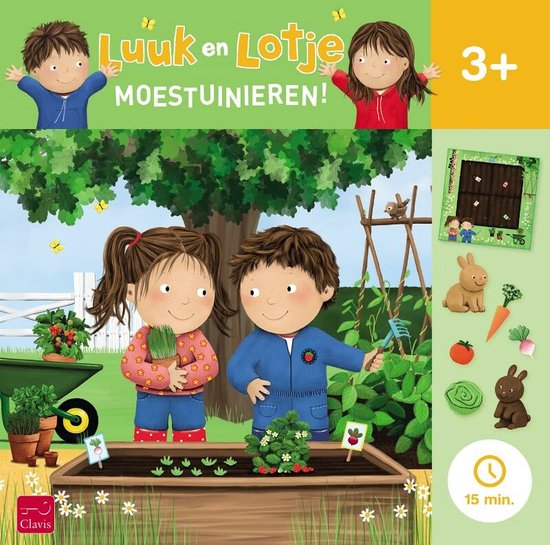 Luuk en Lotje. Moestuinieren!