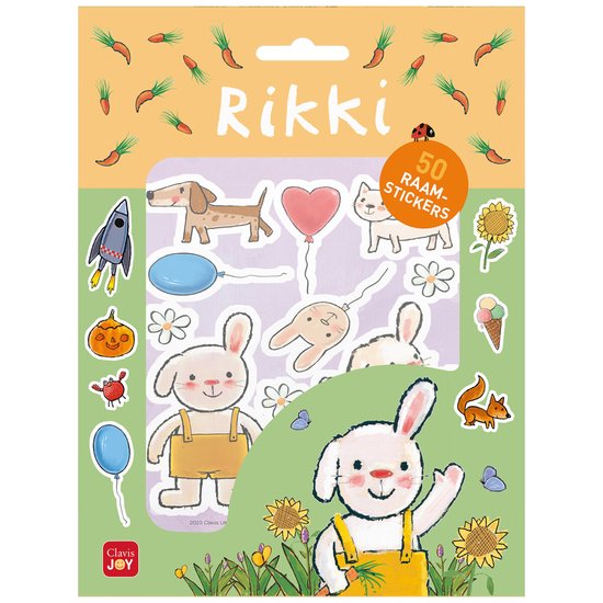 Rikki raamstickers