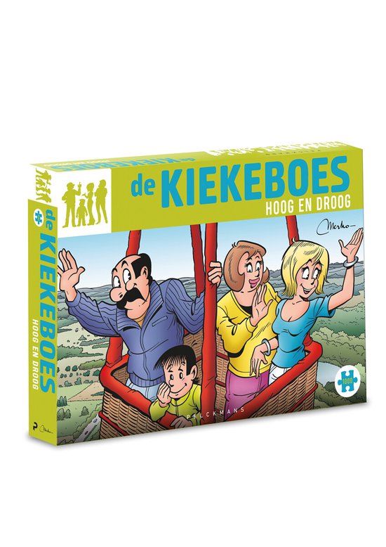 De Kiekeboes Puzzel - Hoog en droog (1000 stukjes)