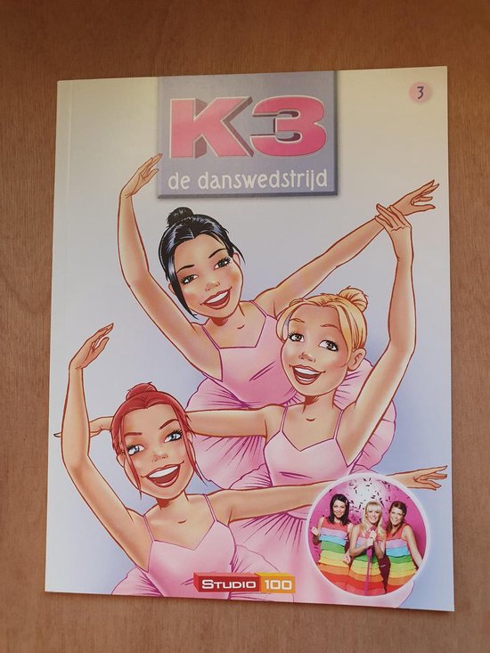 K3 de danswedstrijd, Studio 100, Deel 3, Paperback