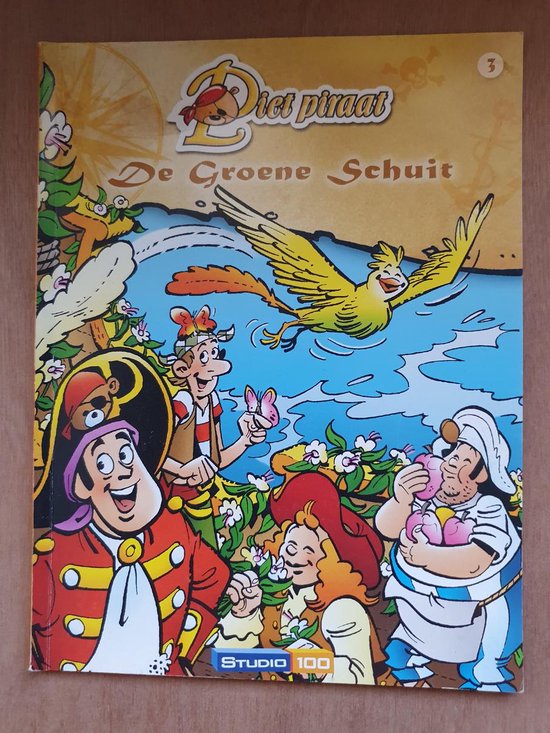 Piet piraat de groene schuit, Studio 100, Deel 3, Paperback