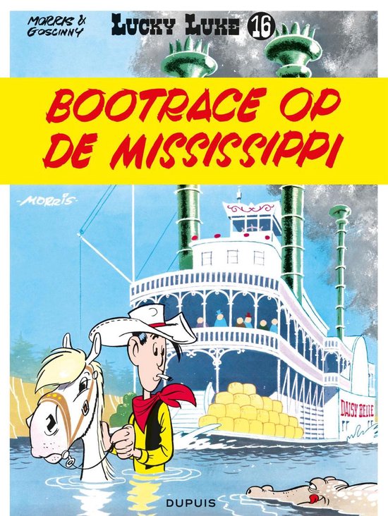 Lucky Luke - klassieke reeks 16 - Bootrace op de Mississipi