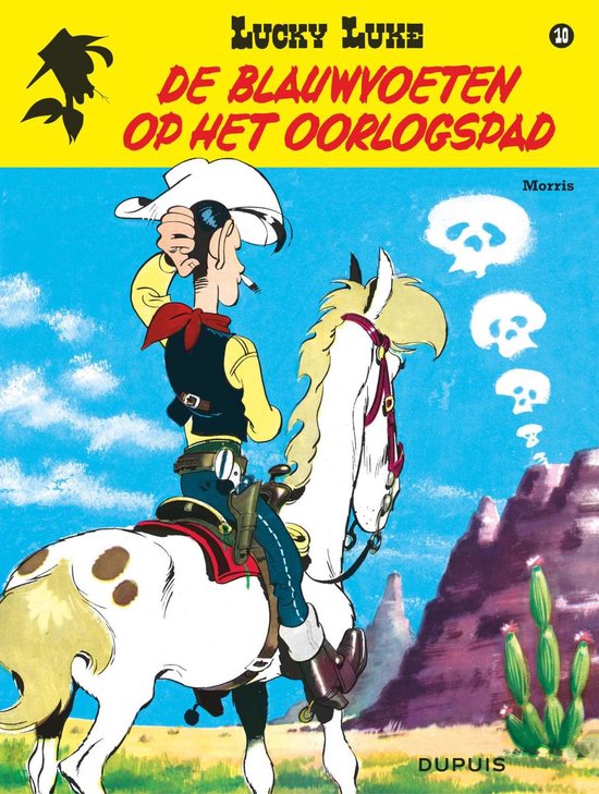 Lucky Luke 10 - De blauwvoeten op het oorlogspad