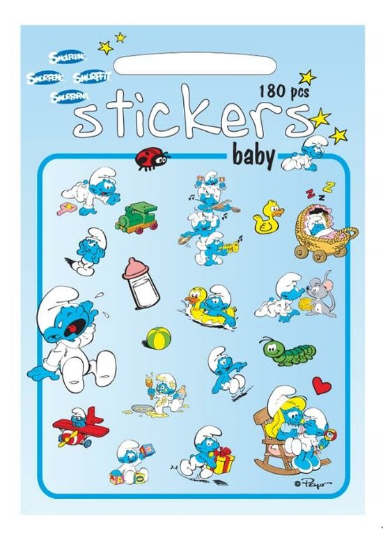 Smurfen: Stickerset Baby