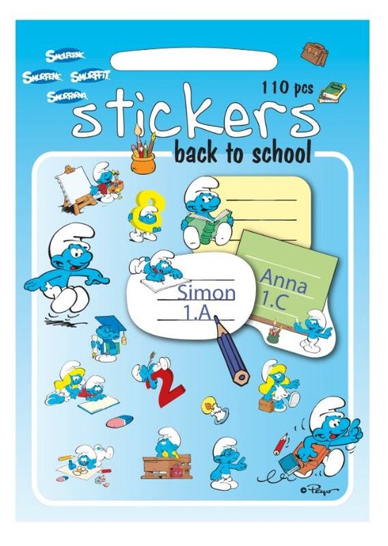 Smurfen: Stickerset School