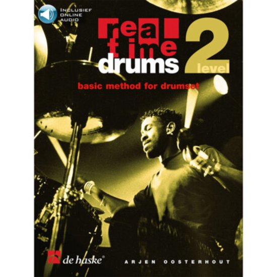 Real Time Drums 2 (Inclusief Online Audio)