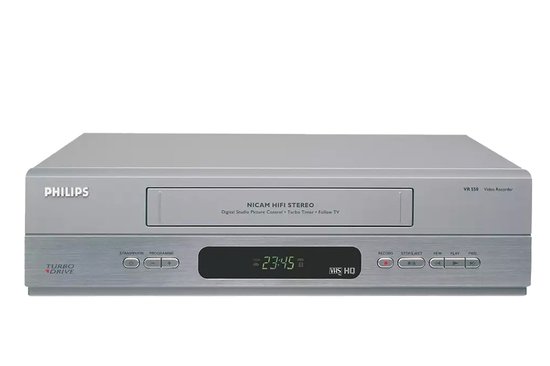 VHS videorecorder voor videobanden