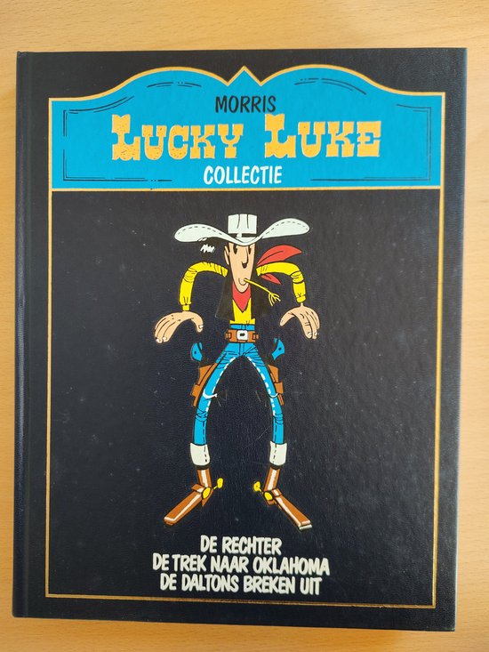 Lucky Luke Collectie A 15 - Lekturama - De rechter + De trek naar Oklahoma + De Daltons breken uit