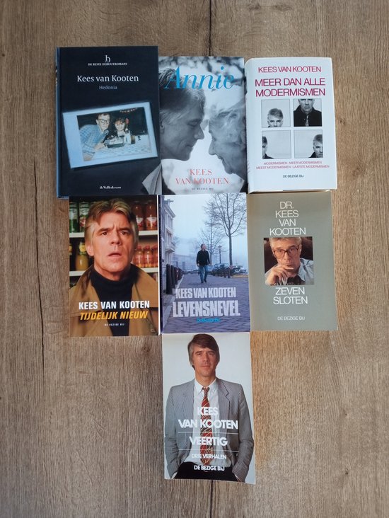 Kees van Kooten 7 Boeken 1 - Meer dan Alle Modermismen 2 - Veertig 3 - Zeven Sloten 4 - Levensnevel 5 - Tijdelijk Nieuw 6 - Annie 7 - Hedonia 3 x Hardcover 4 x Paperback