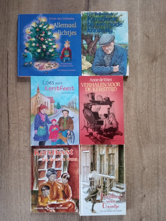 Kerstboeken voor de Jeugd 6 x 1 - Kerstfeest bij een Oude Knotwilg 2 - Loes viert Kerstfeest 3 - Allemaal Lichtjes 4 - Kerstfeest voor Daantje 5 - Kerstfeest bij Opa en Oma 6 - Anne de Vries Verhalen voor de Kersttijd