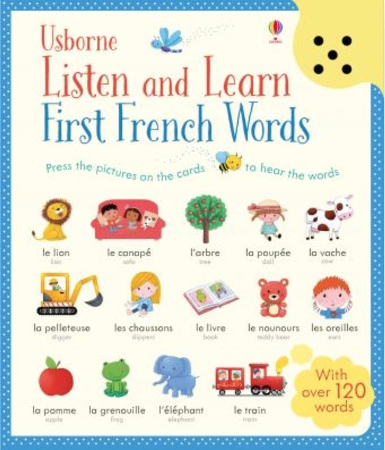 USBORNE: Listen and Learn First French Words