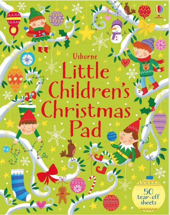 USBORNE: Little Children's Christmas Pad