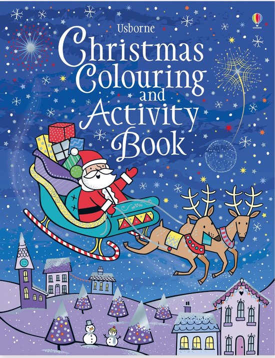 USBORNE: Christmas Colouring and Activity Book