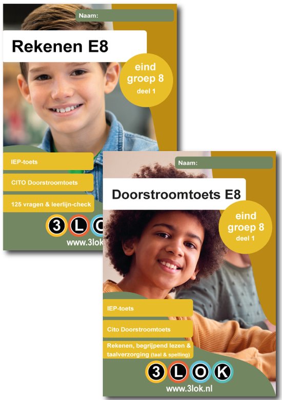 CITO Oefenboeken Voordeelset Doorstroomtoets & Rekenen Eind Groep 8 - Begrijpend lezen - Rekenen - Taalverzorging - groep 8 - eindtoets - CITO - IEP – toets - oefenen - onderwijs - basisschool – leren - Leerling in beeld - 3lok onderwijs