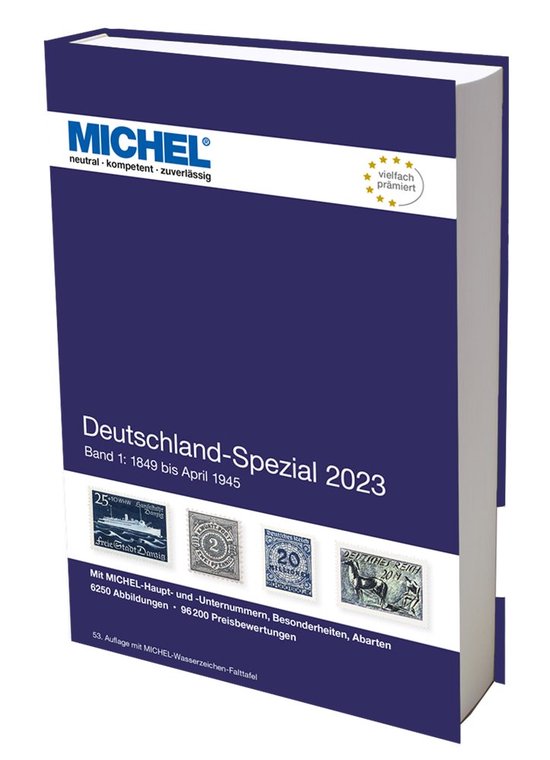 Michel speciale postzegel catalogus Duitsland deel 1 en 2