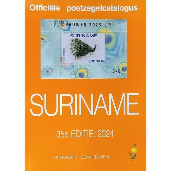 Suriname postzegelcatalogus 2024 (Zonnebloem)