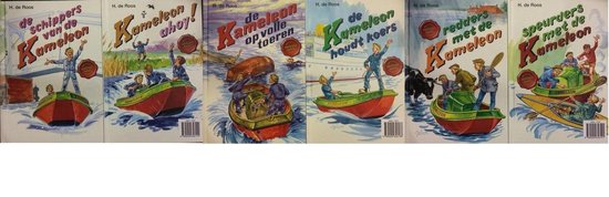 Het Kameleon Omkeerboek - 3 boeken - Redders met de kameleon / Speurders met de kameleon - De schippers van de kameleon / Kameleon ahoy! - De kameleon op volle toeren / De kameleon houdt koers.