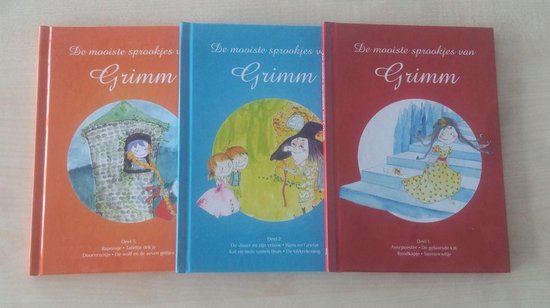 De mooiste Sprookjes va Grimm - 3 boeken